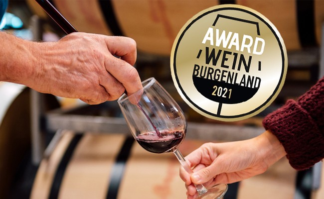 2x GOLD beim Wein Burgenland Award